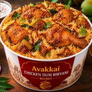 Avakkai Chicken Dum Biryani (Bucket)