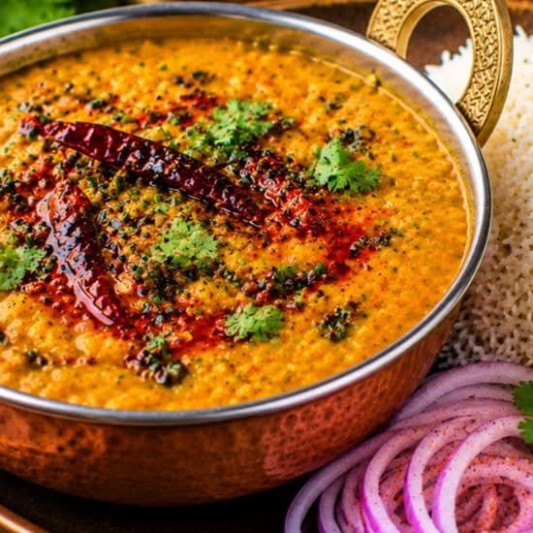 Dal Tadka with Rice
