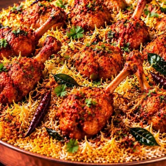 Chicken Lollipop Biryani (Family)
