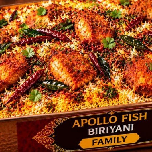 Apollo Fish Biryani (Family)