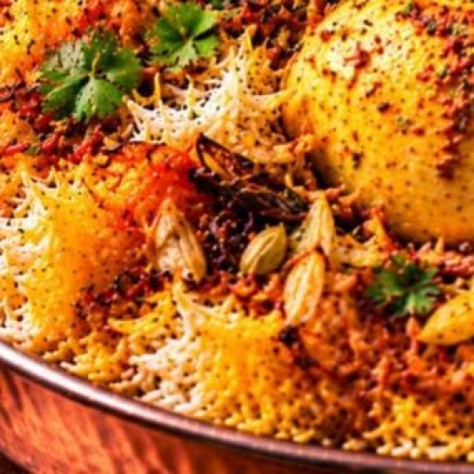 Egg Roast Biryani (Single)