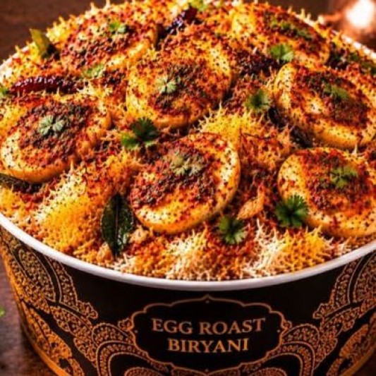 Egg Roast Biryani (Bucket)