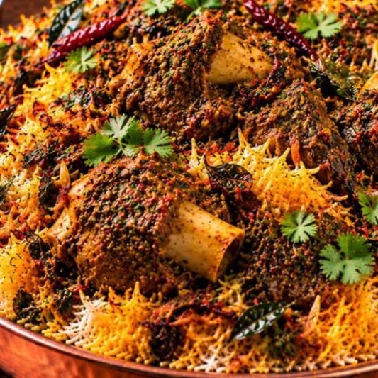 Gongura Mutton Dum Biryani (Single)