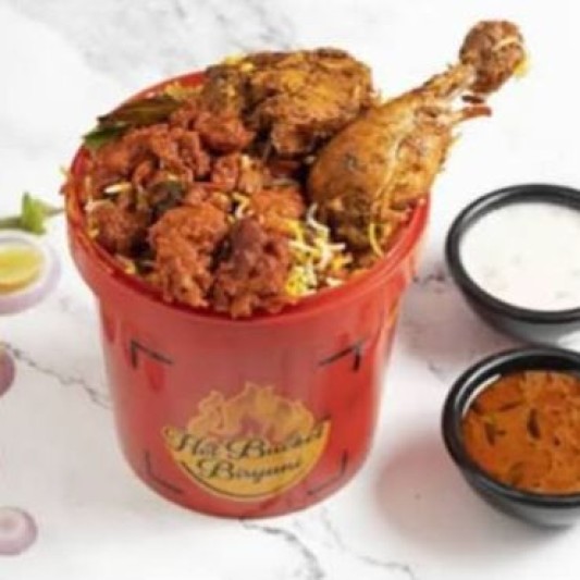 Chicken Lollipop Biryani (Bucket)