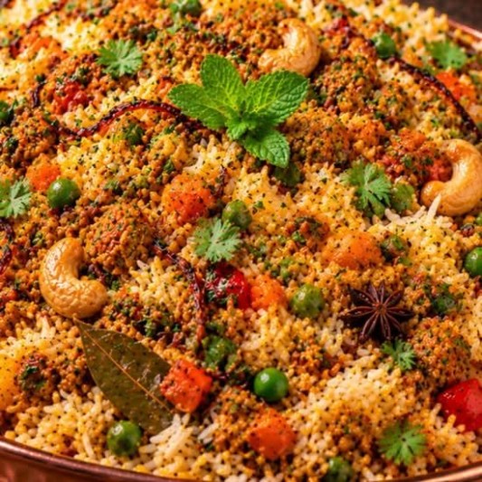 Vegetable Keema Pulav