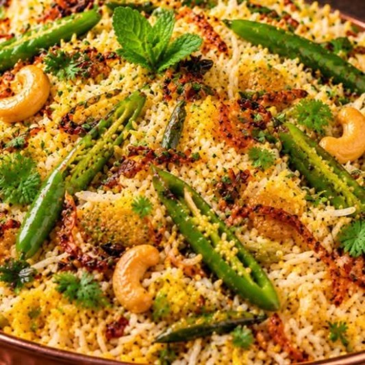 Pachimirchi Pulav