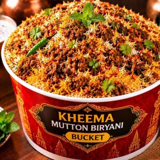 Kheema Mutton Biryani (Bucket)