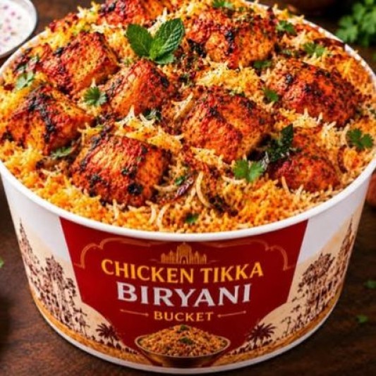 Chicken Tikka Biryani (Bucket)