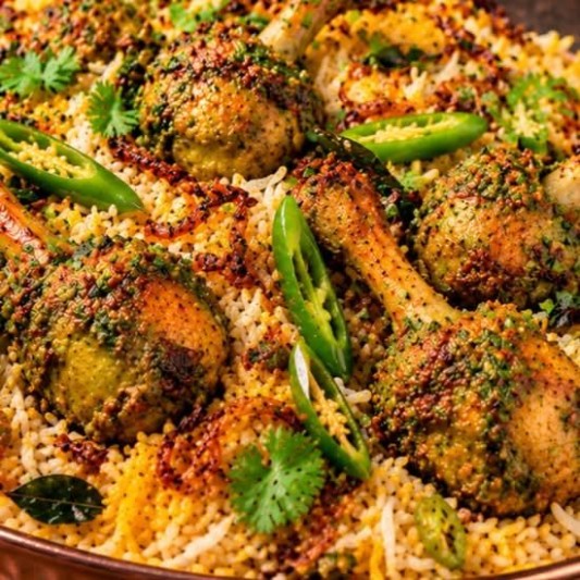 Pachimirchi Lollipop Pulav