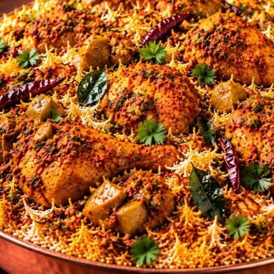 Avakkai Chicken Dum Biryani (Family)