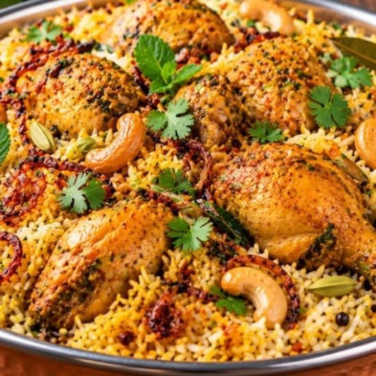 Kodi Pulao Chicken Pulav
