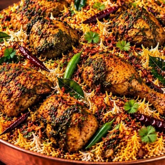 Gongura Chicken Dum Biryani (Family)