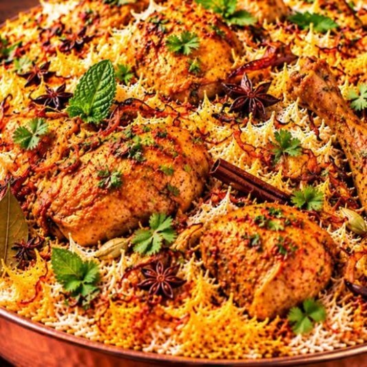 Hyderabadi Chicken Biryani (Family)