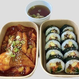 Tteokbokki + Gimbap Combo