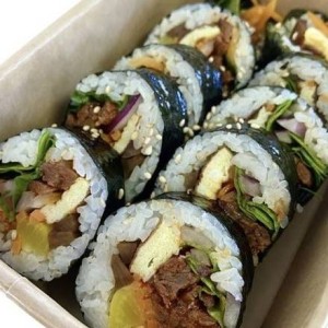 Spicy Pork Gimbap