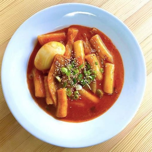 Cream Rose Tteokbokki