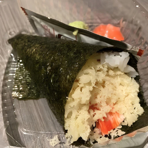 Spicy Crab Hand Roll (1 pc)