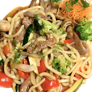 Yaki Udon (Pan-Fried Noodles)