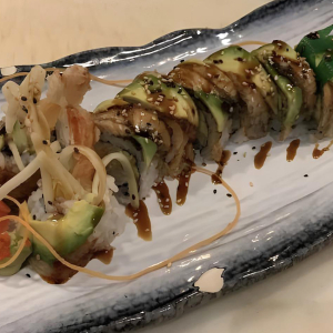 Black Dragon Roll (8 pcs)