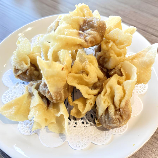 8. Deep Fried Meat Wontons (12 pcs)