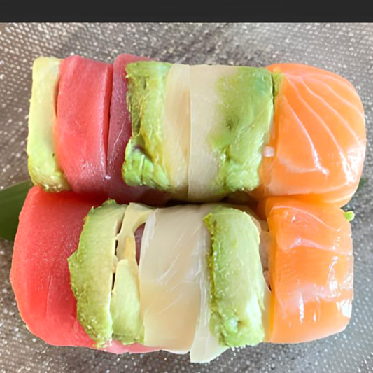 Rainbow Roll (8 pcs)