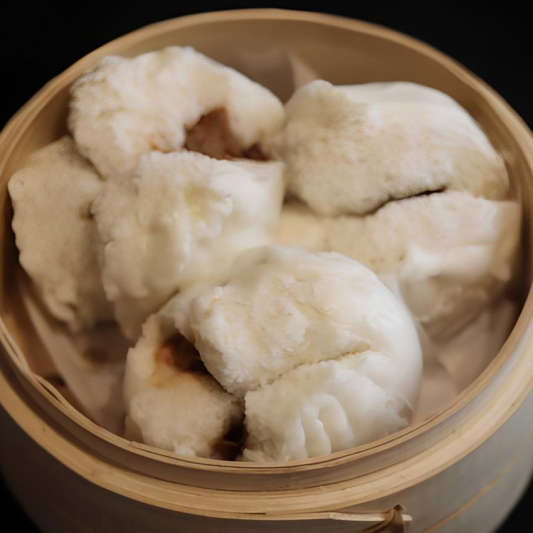 10. Steamed BBQ Pork Buns (3 pcs)