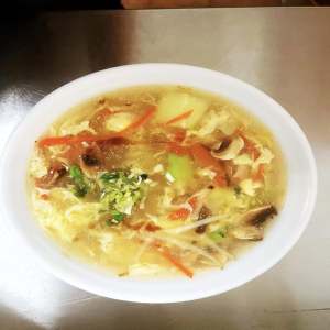 29. Mixed Vegetable & Egg Drop Soup 杂菜蛋花汤