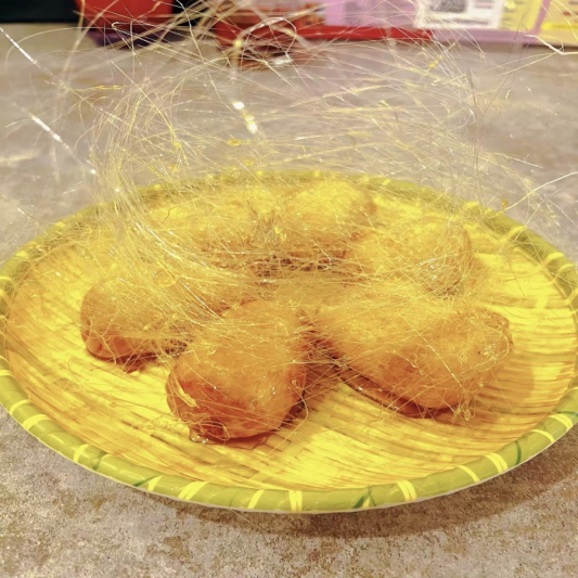 Candied Bananas (6 pcs) 拔丝香蕉（6个）