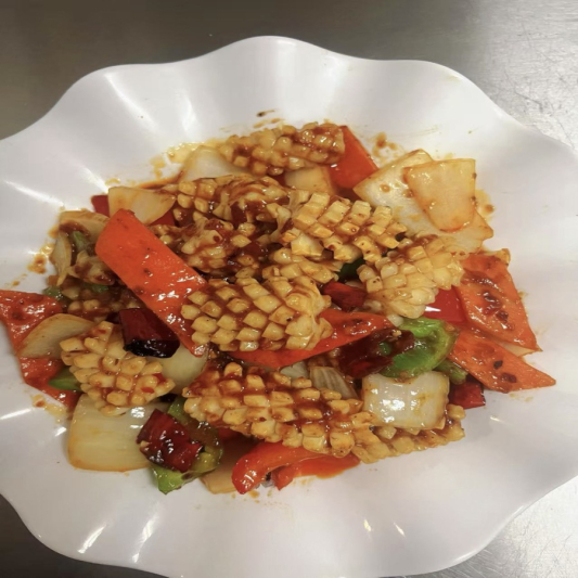 130A. Szechuan Fried Squid 川爆鱿鱼