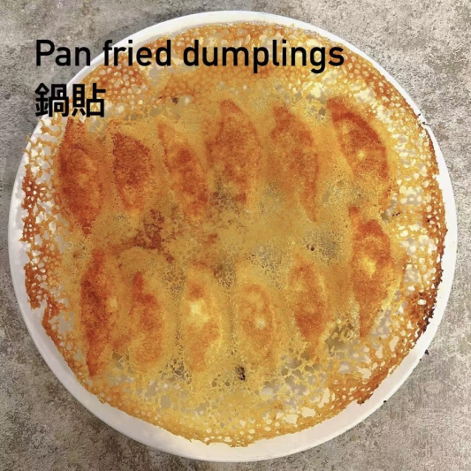 19. Fried Beef Dumpling (12 pcs) 牛肉锅贴 (12个)