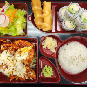 Korean Cheese Spicy Chicken Bento
