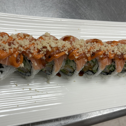 Crazy Salmon Roll (8 pcs)