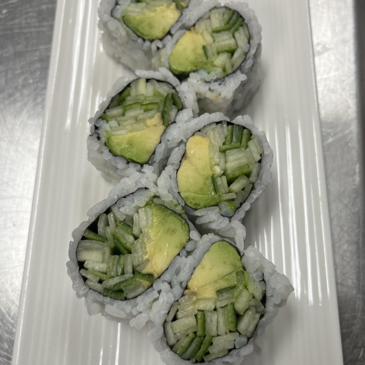 Avocado Сucumber Roll (6 pcs)