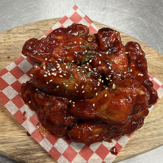 Korean Spicy Chicken Wings