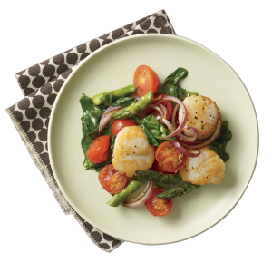 Fried Scallops with Vegetables