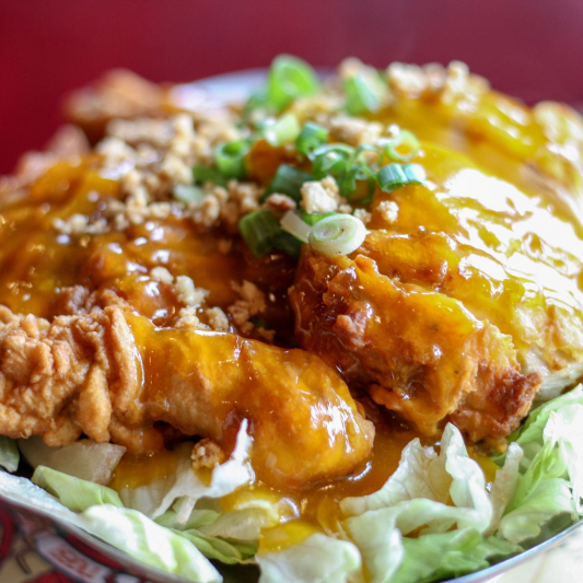 Chicken Soo Guy with Gravy
